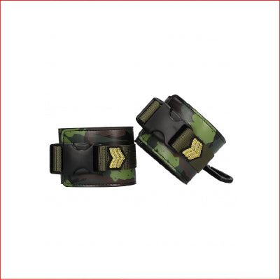 Ouch Wrist Cuffs Army Theme