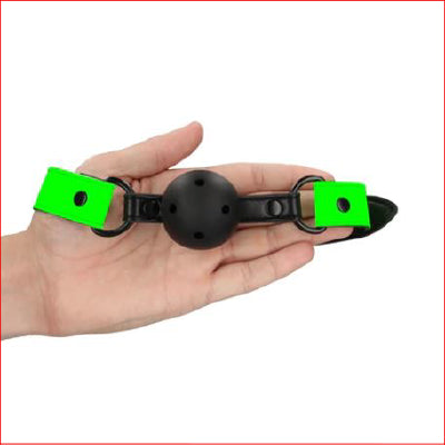Breathable Ball Gag - Glow in the Dark