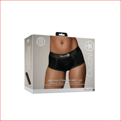 Ouch! Vibrating Strap On Boxer M/L