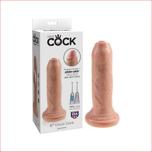 King Cock 6" Uncut Cock