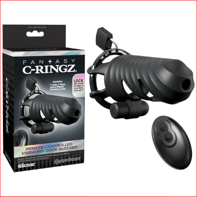 Fantasy C-Ringz Remote-Controlled Vibrating Cock Blocker