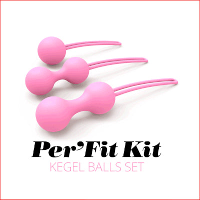 Per" Fit Kit Kegal Balls Set Pink