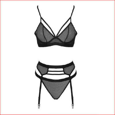 MUSE 3pce Mesh Set Black Large