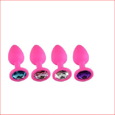 Silicone Small Butt Plug Pink