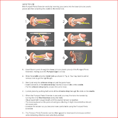 Pumped Penis Extender Increase Length