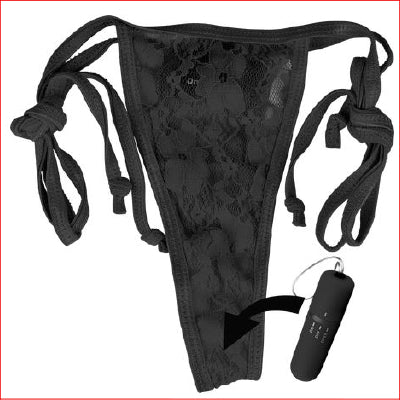 Screaming O Vibrating Panty Black
