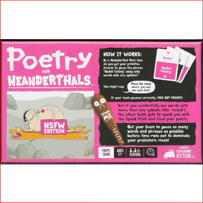 Poetry For Neanderthals Nsfw