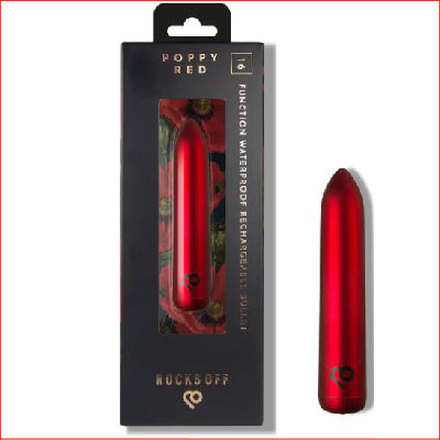 Rocks Off Poppy Red