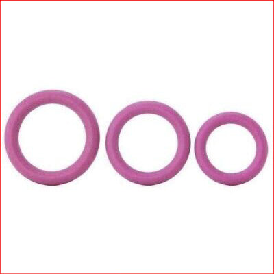 Ram Silicone Rings 3pk Purple