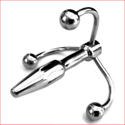 Stainless Steel Crown Penis Plug