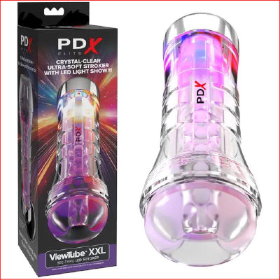 PDX Elite ViewTube XXL LED Stroker