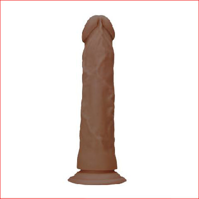 RealRock 10" Dildo 25cm Brown