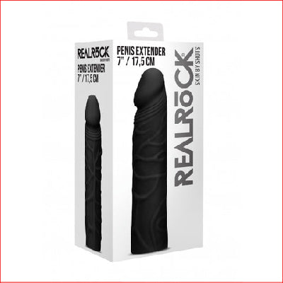 Realrock Penis Extender 17.5cm Black