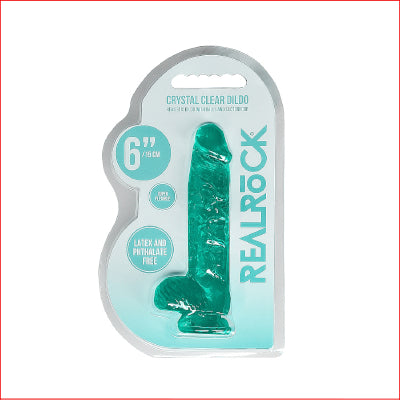 RealRock 6" Crystal Clear Turquoise