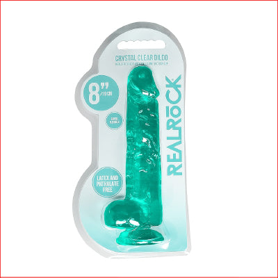 RealRock 8" Crystal Clear Turquoise