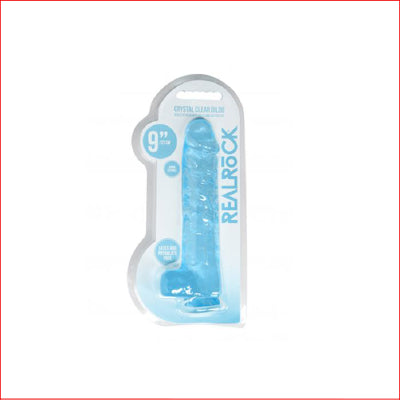 RealRock 9" Crystal Clear Blue