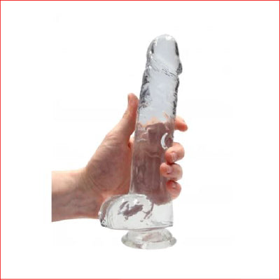 RealRock 9" Crystal Clear Transparent