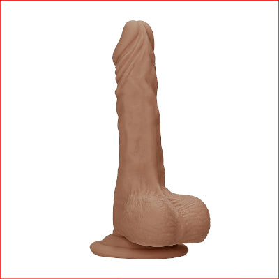 RealRock Dong & Balls 9" Tan