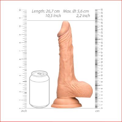 Realrock 10" Realistic Dildo with Testicals
