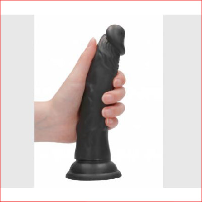 RealRock 7" Dong without Testicles Black