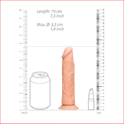 RealRock 7" Dong without Testicles Flesh