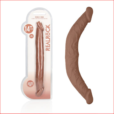 Realrock 14" Double Dildo Tan