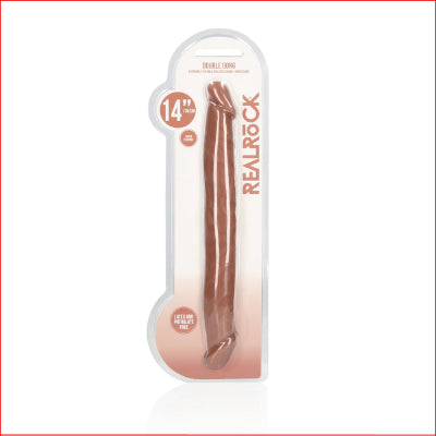 Realrock 14" Double Dildo Tan
