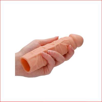 RealRock Penis Sleeve 7" Flesh