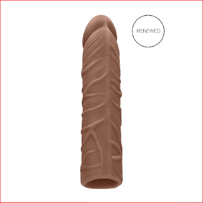 RealRock Penis Sleeve 7" Tan