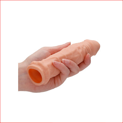 RealRock Penis Sleeve 6" Flesh