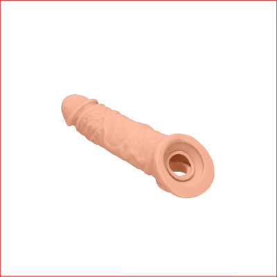 RealRock Penis Sleeve 8" Flesh