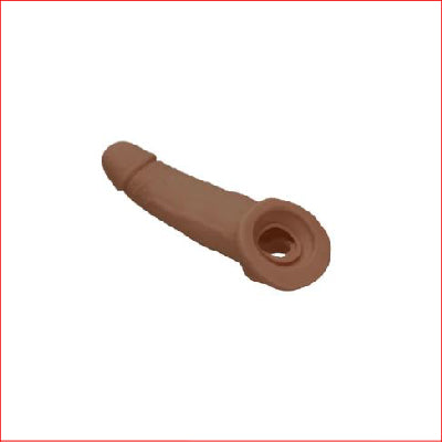 RealRock Penis Sleeve 9" Tan
