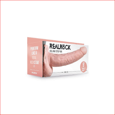 Realrock Strap-On Hollow  9" Flesh