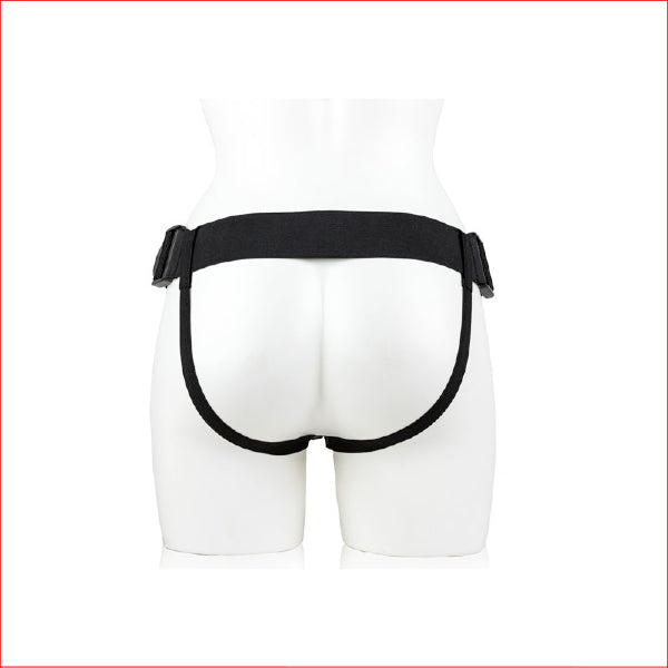 RealRock 7" Vibrating Hollow Strap-On