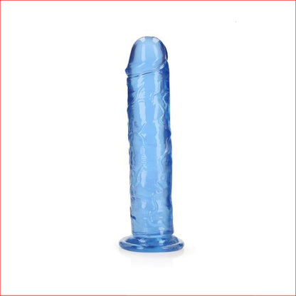 RealRock 9" Blue Straight Crystal Clear