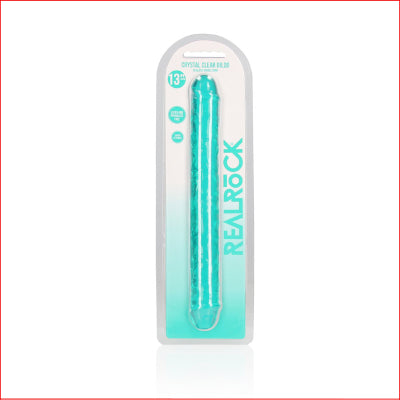 RealRock 13" Double Dong Turquoise