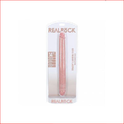 RealRock 14" Double Slim Flesh