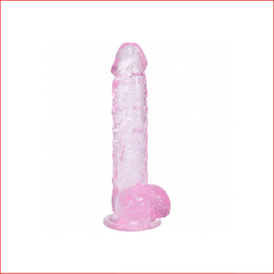 Realrock 5" Crystal Clear Pink
