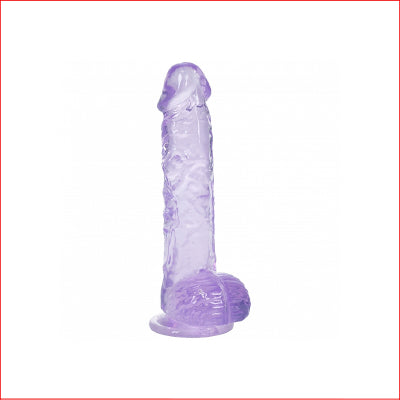 Realrock 5" Crystal Clear Purple