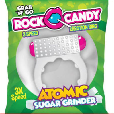 Rock Candy Atomic Sugar Cock Ring White