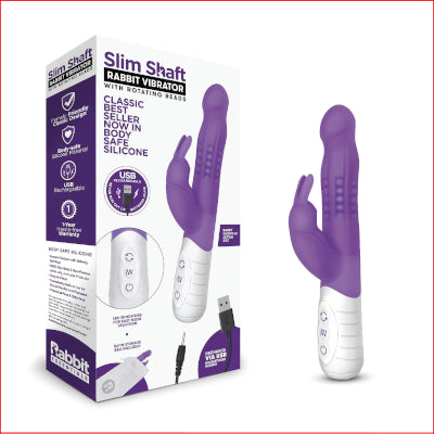 Rabbit Essentials Slim Sharft Purp Rech