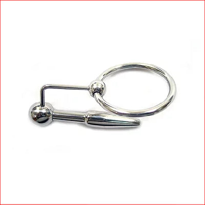 Rouge Stanless Steel Urethral Probe & Cock Ring