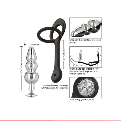 Star Fucker Beaded Plug