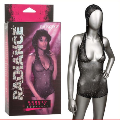 Radiance Deep V Hooded Teddy