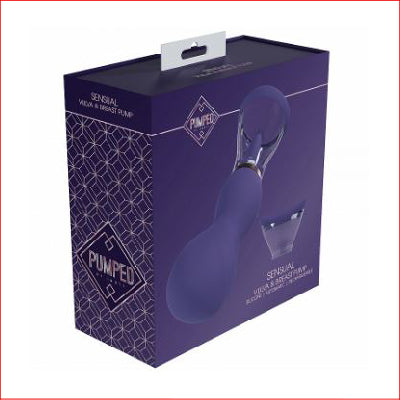 Pumped Sensual Vulva & Breast Pump Purple