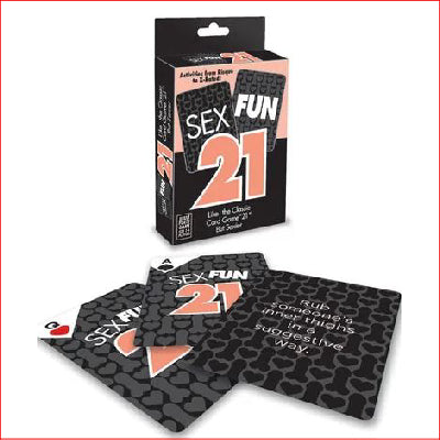Sex Fun 21 Card Game