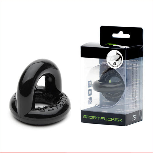 Sport Fucker Universal Cock Ring Black
