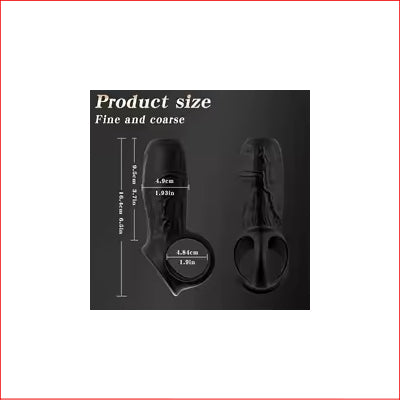 Enhanced Vibrating Sleeve Brown