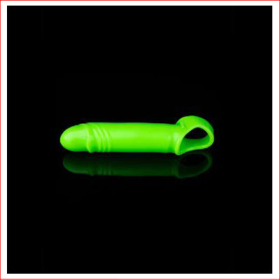 Smooth & Stretchy Penis Sleeve - Glow in the Dark