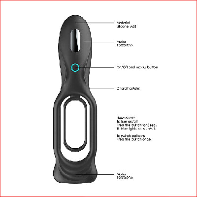 Sono No-88 Vibrating Cock Ring Recharge